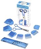 CALMING CLIPPER Haircutting Kit for Sensory Sensitivity - 10 Piece - Right-Handed with 4.5" Safety Scissor