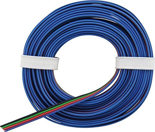 Preisvergleich Produktbild Unbekannt Donau Elektronik Quadrup Draht 10m für RGB LED Streifen