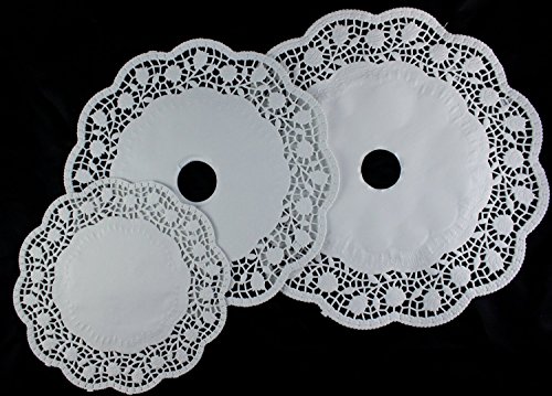 ak-colonia - Set de F. 3 Bases. Soporte Tarta de Boda, 3 x 25 Unidades de Papel