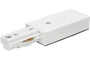 EDO Alimentatore per Binario Elettrificato Monofase Sistema MEVA PRO Sistema di Binari Monofase 110-265 V AC 800W, 10A Versione di Montaggio Sistemi di illuminazione Bianco