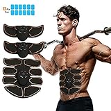 【Paket umfassen】 Fitness-Gerät * 3 + Bauch Fit Pad * 1 + Body Fit Pad * 2 + Box * 1 + englische Bedienungsanleitung * 1