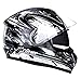 Produktbild Römer Helmets Motorradhelm Bonn, Schwarz/Silber Dekor, Größe XL