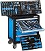 Produktbild DeTec. Werkstattwagen blue Edition inkl. Werkzeug + GRATIS COB Akku