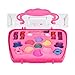 Price comparison product image Decompression Toys, Saingace Portable Princess Girl's Pretend Play Toy Deluxe Makeup Palette Set NON TOXIC For Kids (Pink)