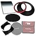 Produktbild Fotodiox WonderPana 66 Wesentliche .9 HK Kit mit Kern 145 mm Filterholder/6.6 Halterung Upgrade/6.5x8 0.9 Harte Kante Filter/145 mm Graufilter ND16 (4-Stop) Filter/Objektivkappe für Nikon 14 mm AF Nikkor f/2.8D ED Objektiv (Full-Frame 35 mm)
