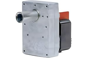 Easyricambi - Motore Girarrosto Elettrico, Motorino Elettrico per Girarrosto, BBQ Elettrico, Forno, Camino, Grill, Barbecue, Modello: Kenta K9177150 2RPM Giri al Minuto 47W Rotazione Oraria 220V