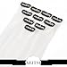 Neitsi White 18inch Highlight Synthetic Clip in Hair Extension 10pcs/pack