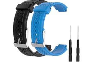 MUOVRTO Meiruo Hommes/Femmes Bracelet de Rechange pour Garmin Forerunner 25 Montre, Bracelets pour Garmin Forerunner 25