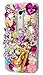 Produktbild Motorola Moto G (3rd Gen) Hülle, Sense TE Strass [3D Handgefertigt] Diamant Serie Bling Schutz Handy Tasche Kristall Transparent Case Cover Hülle mit Retro Anti Staub Stecker - Mädchen High Heel Bogen Schnee Blumen / Rosa