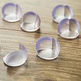 Bafey’s 8er Pack Kantenschutz zur Kindersicherung Transparente Eckenschützer plus KOSTENLOSE Steckdosensicherungen +E-Book - 3