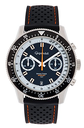 Gigandet Speed Timer Herren Armbanduhr Chronograph Analog Quarz Blau Wei G7-001 Gigandet Speed Timer Herren Armbanduhr Chronograph Analog Quarz Blau Wei G7-001