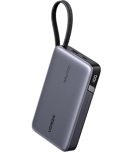 ANSODY Powerbank 65W – 25000 MAh, USB-C In/uit, Geschikt Voor Laptop, IPhone, MacBook, SteamDeck & Meer