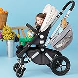 Skip Hop Grab und Go Kinderwagen Satteltasche, Heather Grey - 6