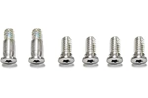 ICTION - Set di viti a vite per Apple MacBook Retina 15" A1707, colore: Argento