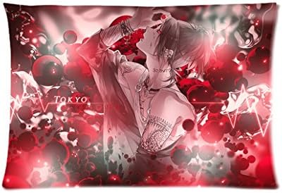 Hot New Pillowcase Custom Pillowcase Tattoo Tokyo Ghoul Pillow Case 20x30 Inch Two Sides