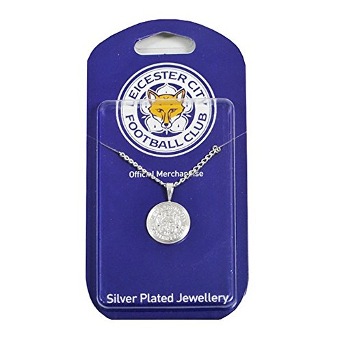 Leicester City F.C. Silver Plated Pendant & Chain Official Merchandise by Leicester City F.C.
