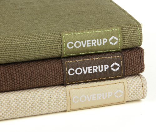 Cover-Up „Version Stand“ Kakao Braune Natürliche Hülle aus Hanf mit Mehrfachansicht für Acer Iconia A510 / A700 10,1 zoll Tablet - 8