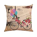 Yvelands Grüne Pflanzen-Serie Home Auto Sofa Dekoration Leinen Kissenbezug