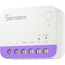 Super Mini Smart Switch 2025 Con WiFi 6 A 2,4 GHz, Contatto Senza Potenziale, Compatibile Con Alexa, Google Home E Home Assistant