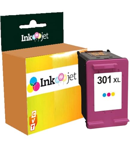 Cartouches HP 301 XL Compatible – Pack 2 (Noir + Couleur) Pour DeskJet, OfficeJet, Envy – Starink