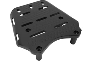 JIAWU Motorrad-Gepäckträger, Motorrad-Kofferraum-Heckgepäckträger-Sitzregal, Abnehmbarer Hinterer Montageträger aus Aluminiumlegierung, Kompatibel mit PCX 125 150 160 2014 Bis 2024