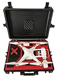 Koffer / Transportkoffer von MC CASES passend für DJI Phantom 3 Professional und Advanced mit Platz für 6 Akkus - 3