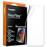[Ultra Clear] Se ajusta perfectamente tanto a la parte delantera como a la parte trasera del dispositivo así como a la utilización de material anti arañazos. Proteja su Samsung Galaxy S8 con el protector de pantalla de Spigen.