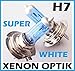 Produktbild 2x Xenon-Lampe mit Gas H7 100 W PX26D, UV-Kristallglas, Halogen-Lampe, weiße Xenon-Optik, lange Lebensdauer