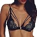 Produktbild Damen Sexy DessousShopaholic0709 Spitze BH Damen Bandage Ladies Sexy Spitzenriemen Dessous Top Bralette Sexy Felgen Versuchung BH Schlafanzugoberteile Sexy Unterwäsche