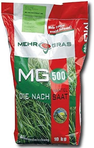 Grünland Nachsaat with Clover Cordon 10 kg MG 505 Grass seeds Wicker