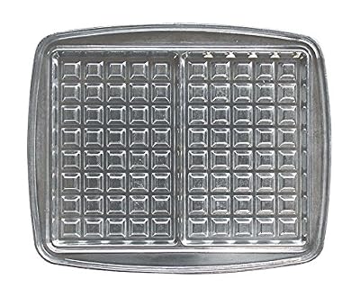 Lagrange 030121 Lot de 2 Plaques à Gaufres pour gaufrier Super 2 (Compatible avec les références: 039111, 039211, 039411, 039511)