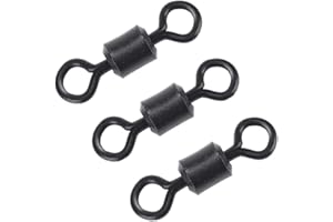 NEWSHOT Quick Change Swivels, Carp Coarse Fishing Tackle Rings Rigs Clips Links Connector