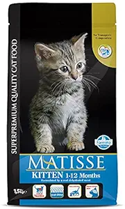 FARMINA Matisse Dry Cat Food, Kitten, 1.5-kg