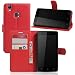 Produktbild Honor 6X Hülle, IVSO Hohe Qualität Advanced Shock Absorption Technology Case Folio Tasche Cover für Huawei Honor 6X Smartphone, Schwarz (Für Honor 6X, Rot)