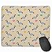 Produktbild Goose Canada Mallard Rutschfeste Persönlichkeit Designs Gaming Mouse Pad Schwarzes Tuch Rechteck Mousepad Art Naturkautschuk Mauspad mit genähten Kanten 25x30 cm