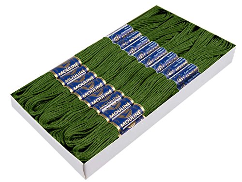 1 Docke Stickgarn / Sticktwist 100 % Baumwolle #6692 Juniper