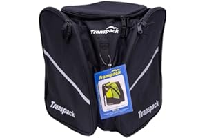 TRANSPACK Edge Junior Water-Resistant 33L Ski/Snowboard Boot Helmet Goggles & Gear Backpack Bag