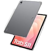 Samsung Galaxy Tab S11 (11&Prime; SM-X730/SM-X736/SM-X738) Uyumlu Şeffaf Anti-Shock Silikon Tablet Kılıf &ndash; Darbe Emici K&ouml;şeler, Air