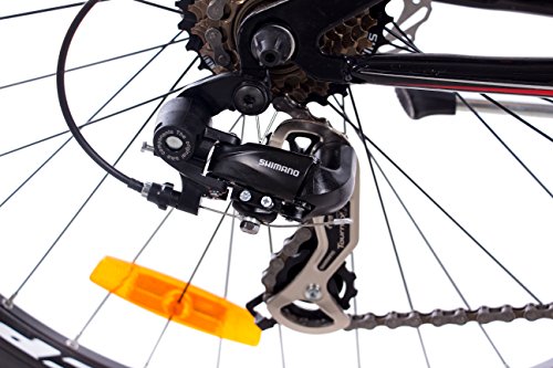 27,5″ Zoll MOUNTAINBIKE FAHRRAD KCP ATTACK Unisex mit 21 Gang SHIMANO TX weiss schwarz - 9