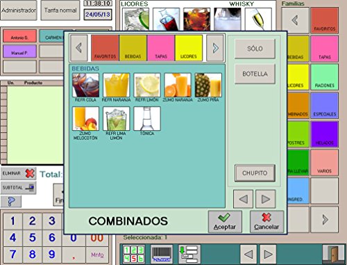 Software para TPV   TPVF  CIL HOSTELER  A monopuesto
