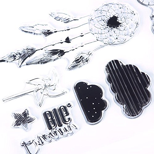 calistouk Fantastische DIY Transparente Dichtung für Foto Alben verziert, Traumfänger - 2