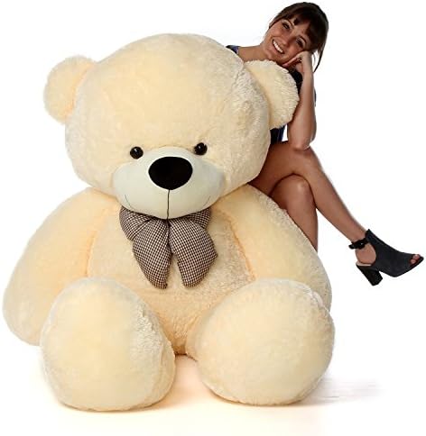 HOLME'S 3 Feet Teddy Bear - Cream Color (91 cm)