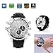 Price comparison product image feiledi Trade Full HD 1080P 1920×1080P Spy Camera Waterproof Watch Mini DV Hidden Night Vision Video Recording Voice Recorder, Spy Camera, Nanny Camera And Security Camera - 16GB