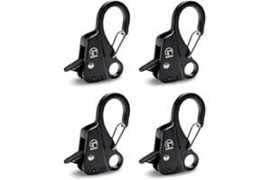 Sebnux Stainless Steel Boat Fender Clip Boat Fender Quick Release Clip Boat Bumper for Docking Ideal for Boat Docking