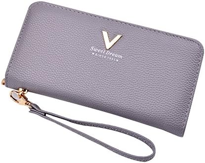 DEUDT Women Purse - Wallet Long Purse Phone Card Holder Clutch Large Capacity Pocket for Coin Cash Bank Cards