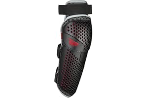 Fly Racing Barricade Flex Knee Guards Black Red