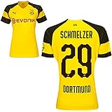 <h2>Puma BVB Borussia Dortmund Fu&szlig;ball Damen Home Trikot 2018 2019 Frauen Heimtrikot mit Spieler Name</h2>