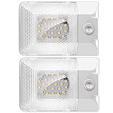 ☀ 【Bequem Auf/Aus Schalter Design】Mit einem Ein/Ausschalter am Ende dieser Lichtleiste, könnten Sie das Licht jederzeit nach Wunsch frei oder aus schalten: FLEXIBEL und EINFACH.