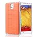 Produktbild High Value Samsung Glaxay Anmerkung 3 Luxuskristallquerdiamant orange Fall Bling Hard Cover mit weißen Rahmen für Samsung Glaxay Anmerkung 3