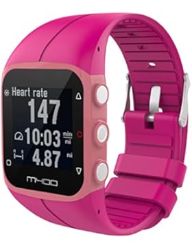 Für Polar M430GPS Running Armbanduhr BANDS, Ersatz Weiches Silikon Gummi Band Armband Strap für POLAR A400A430...